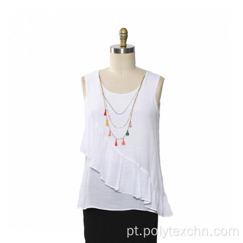 Blusa de linho lavada senhoras